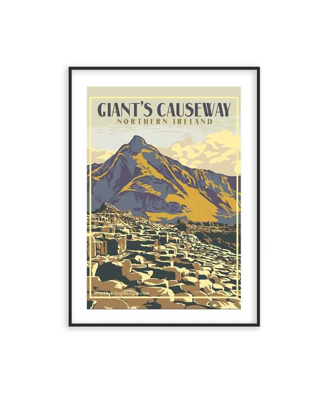 Poster Giant's Causeway