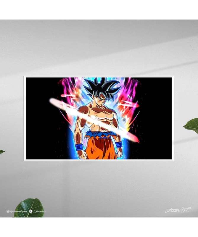 Tableau décoratif Super Saiyan