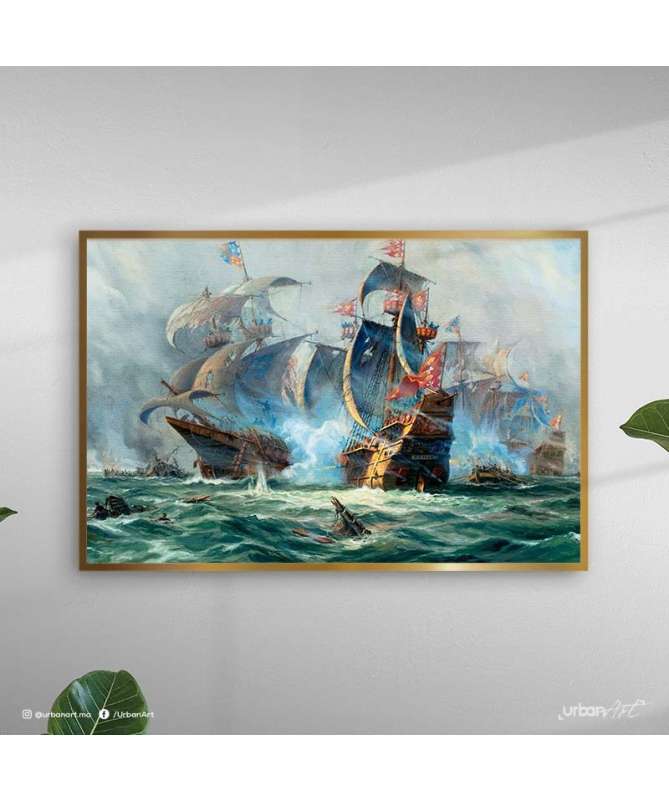 Tableau décoratif Bateau Pirate