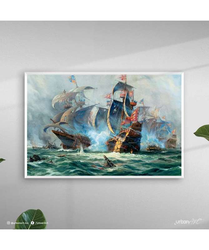 Tableau décoratif Bateau Pirate