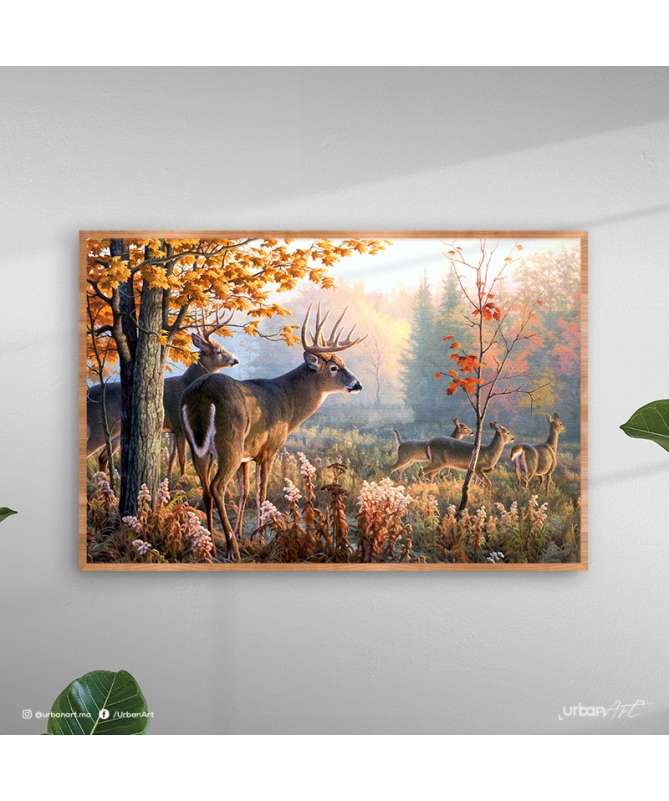 Tableau décoratif Le Cerf Majestueux