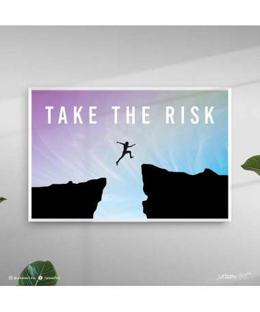 Tableau décoratif - Take The Risk