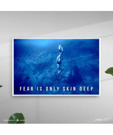 Tableau décoratif - Fear Only Skin