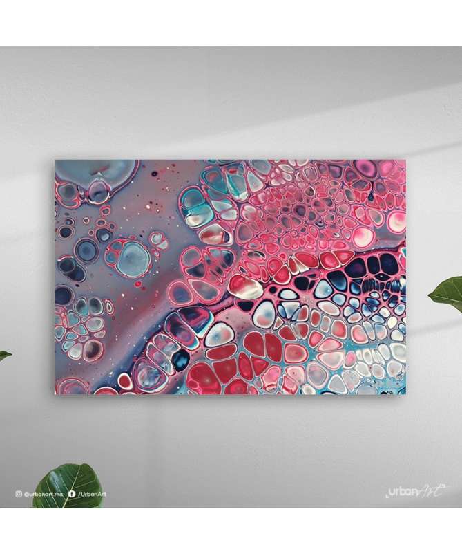 Tableau Abstrait Bubble aquarelle