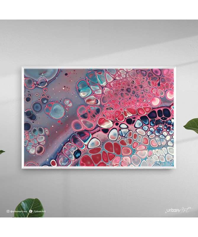 Tableau Abstrait Bubble aquarelle