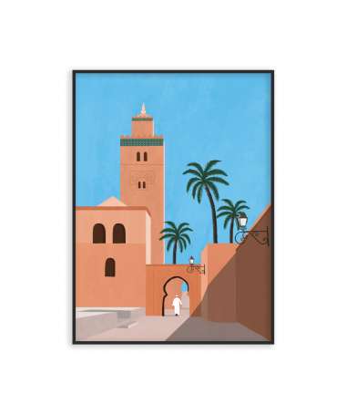 Poster Mosquée Koutoubia