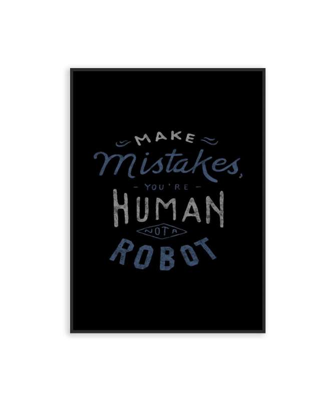 Poster Make Mistakes