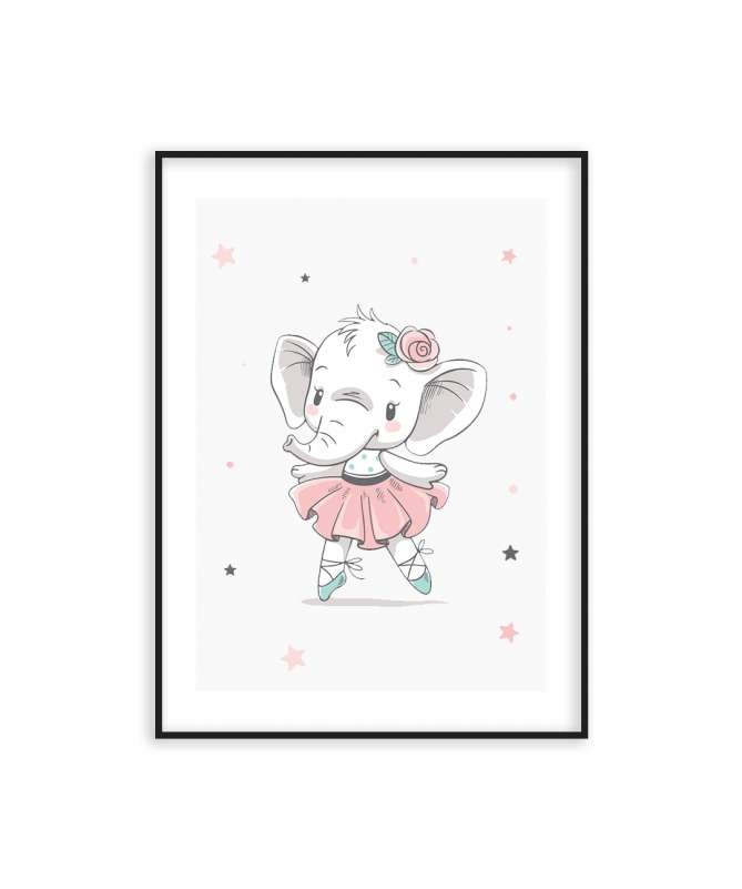 Poster Baby Eléphant