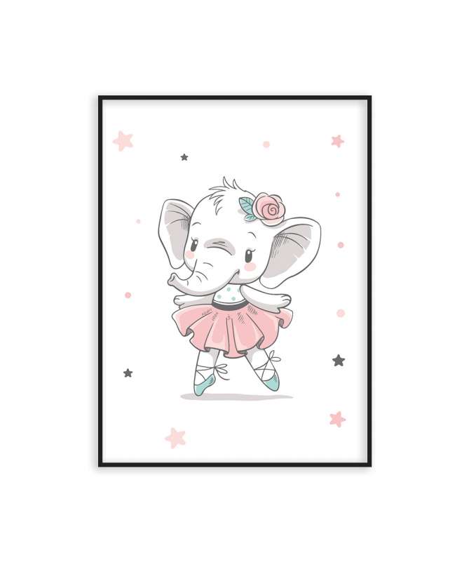 Poster Baby Eléphant