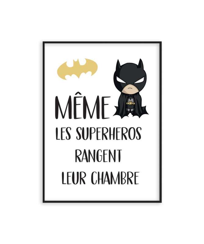 Poster même les superheros