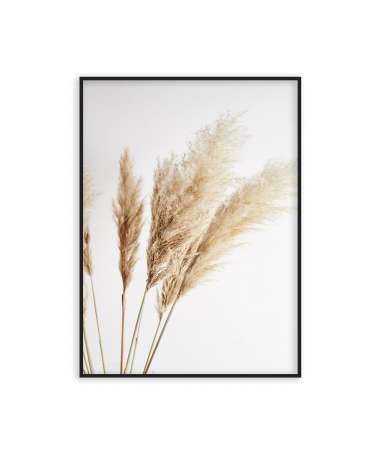 Poster blé au vent
