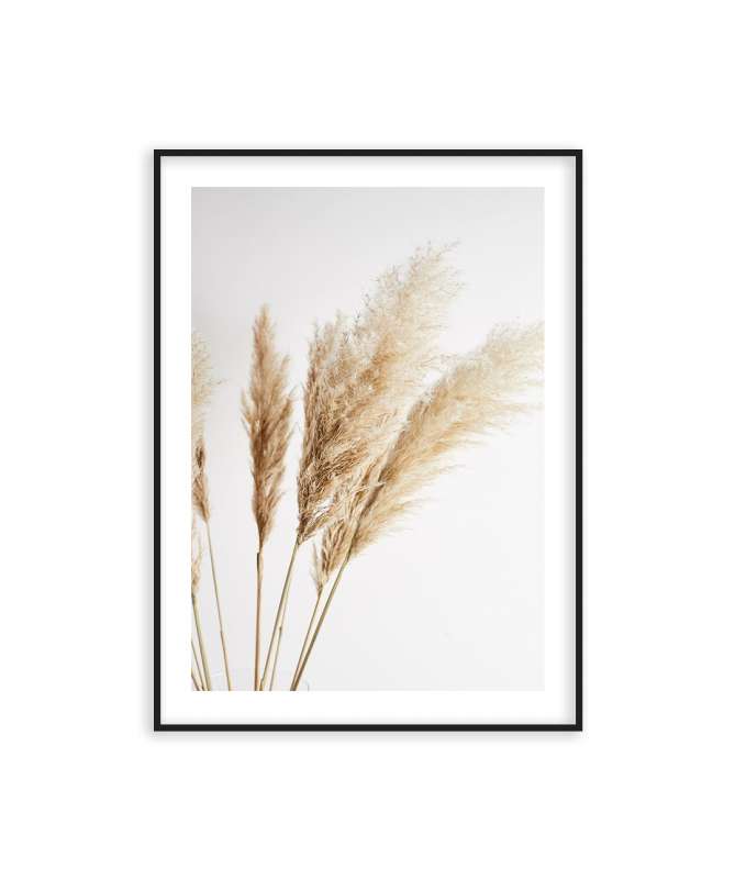Poster blé au vent
