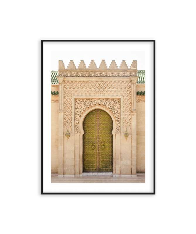 Poster porte marocaine