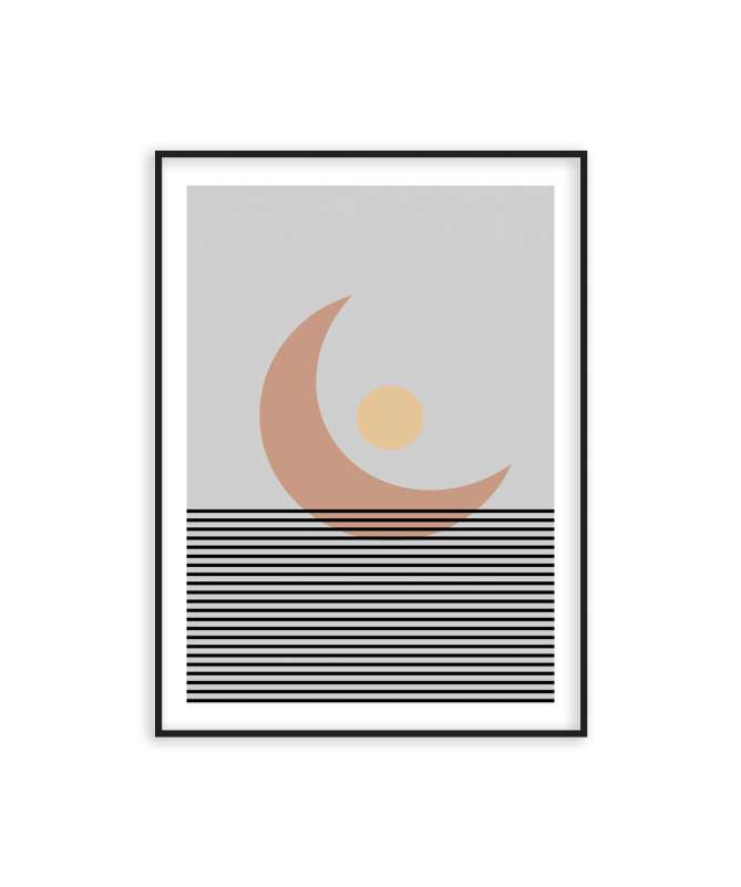 Poster lune brune