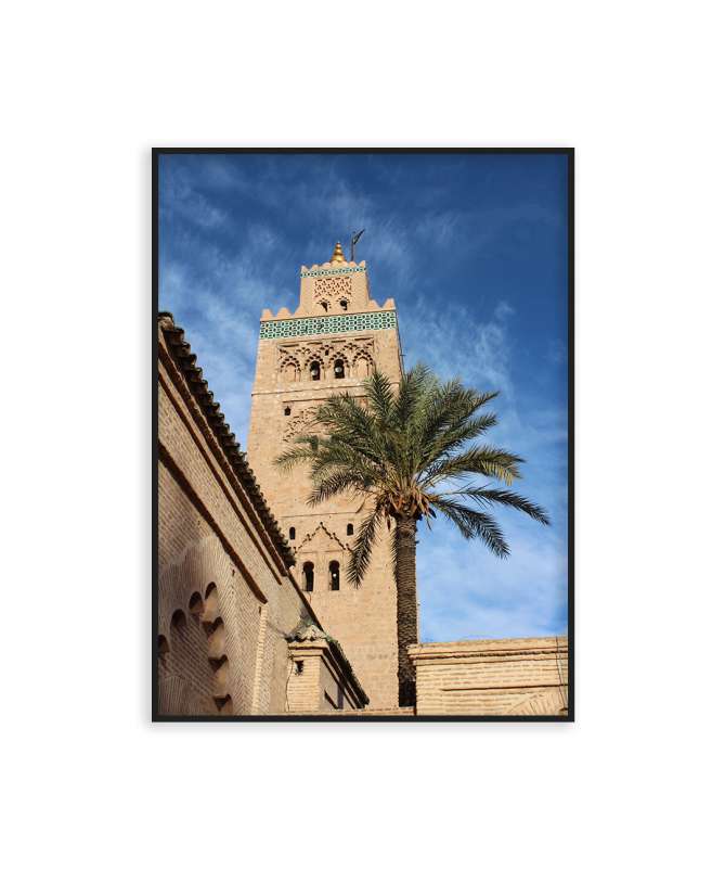 Poster mosquée marocaine