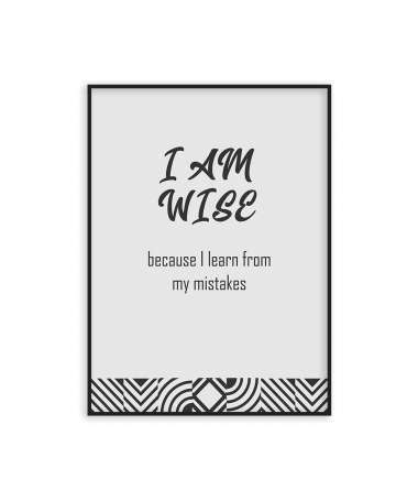 Poster I am wise