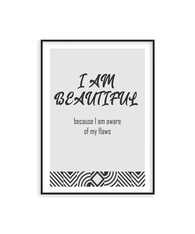 Poster I am beautiful