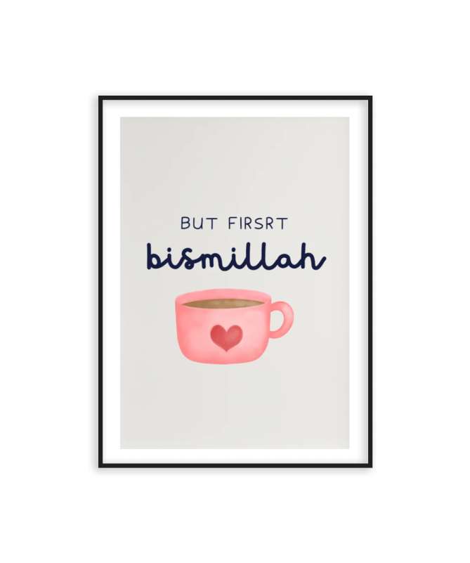 Poster but first bismillah