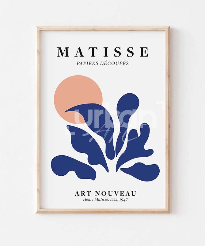 Set Poster Modern Matisse Art