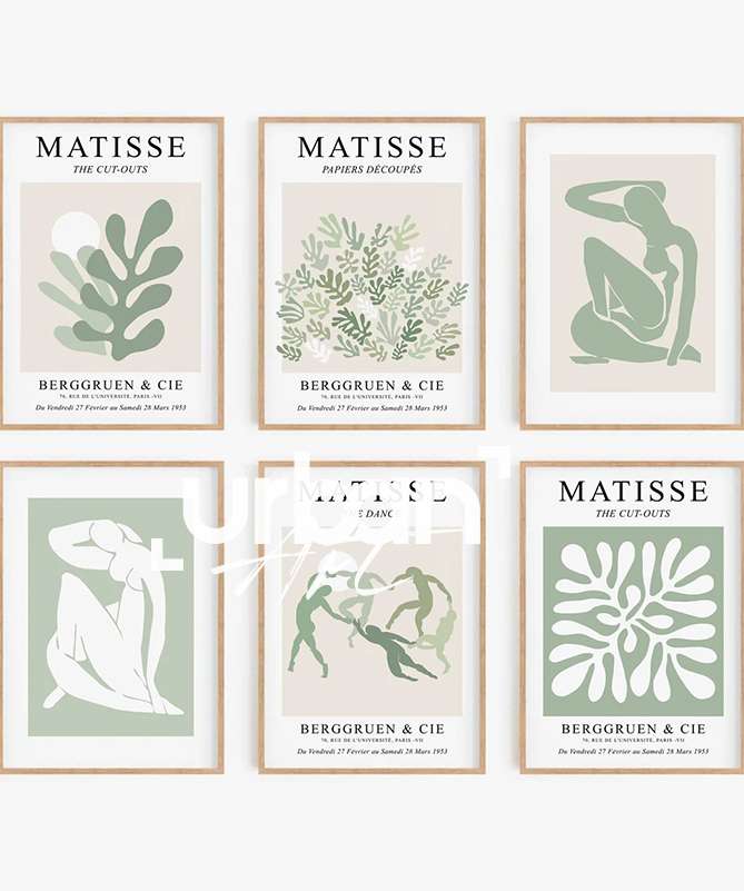 Set Poster Matisse Gallery Wall