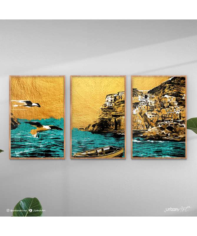 Tableau moderne Paysage de Cinque terre