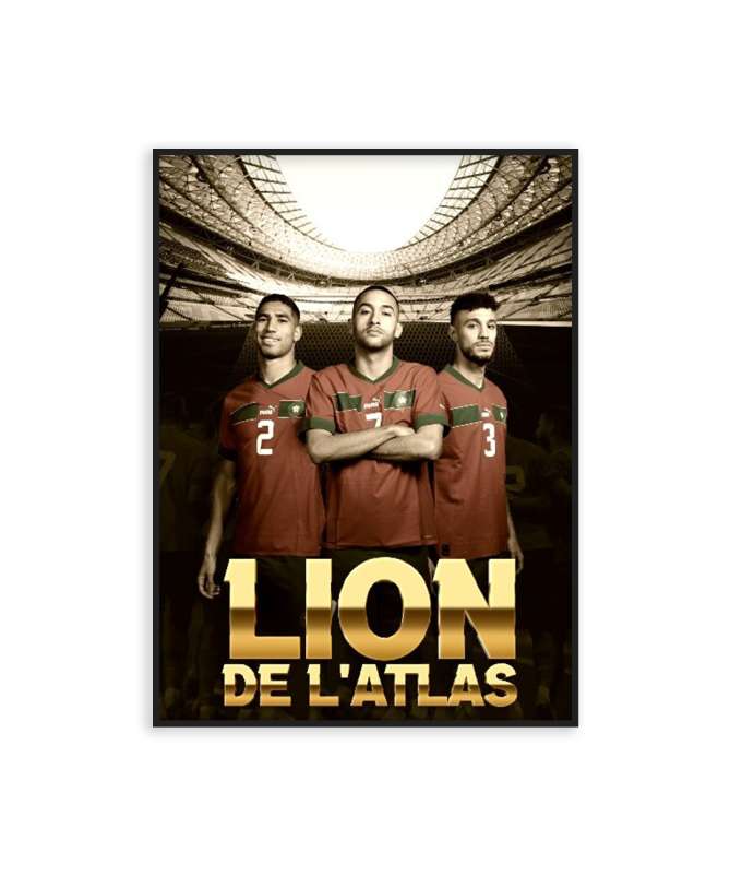 Poster Lion d'atlas