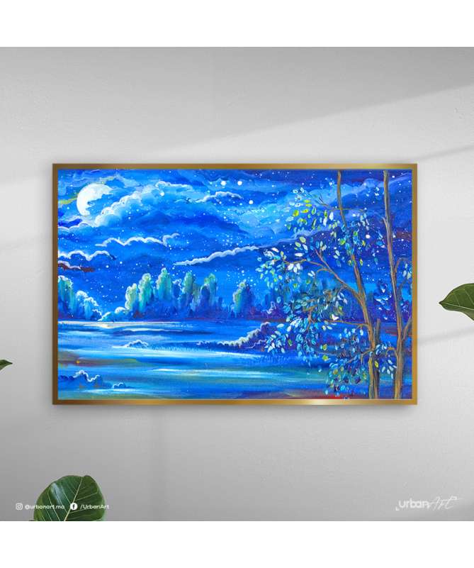 Tableau moderne Bright nature