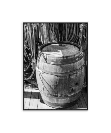 Poster Wooden Barrel