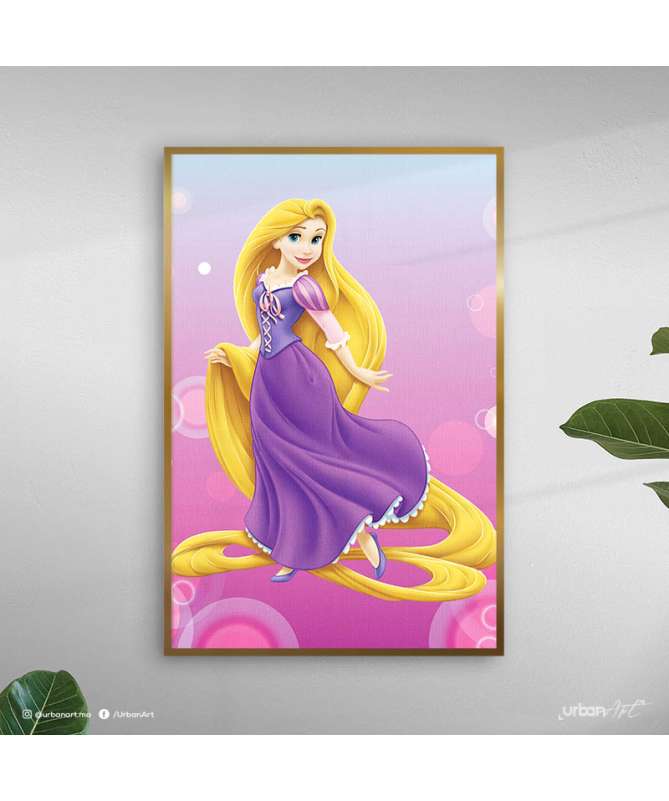 tableau décoratif Rapunzel