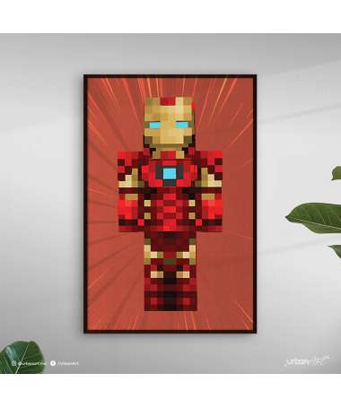 Tableau décoratif Iron Man Craft
