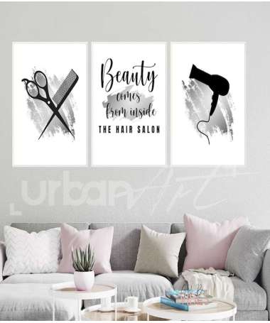 Set Poster beauty Salon