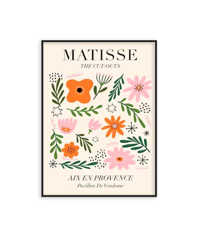 Poster Flower Matisse