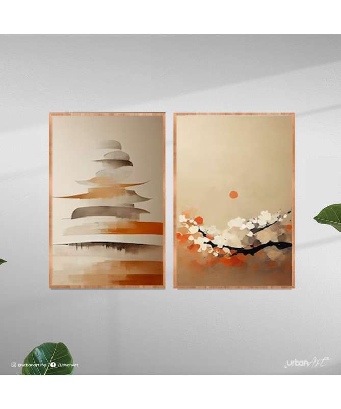 Tableau décoratif Art Japandi Wall Decor