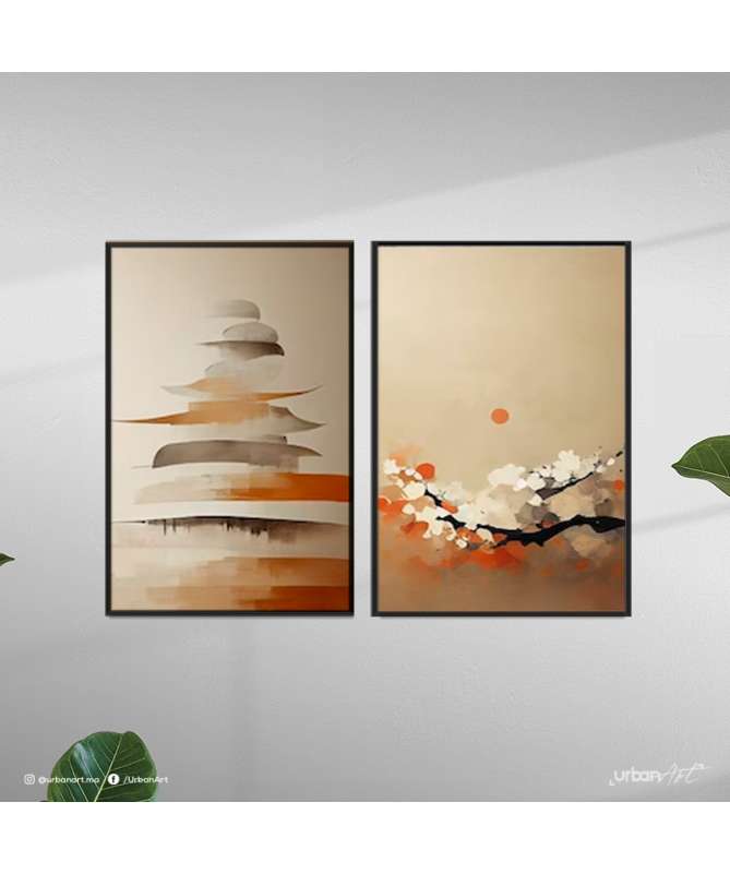 Tableau décoratif Art Japandi Wall Decor