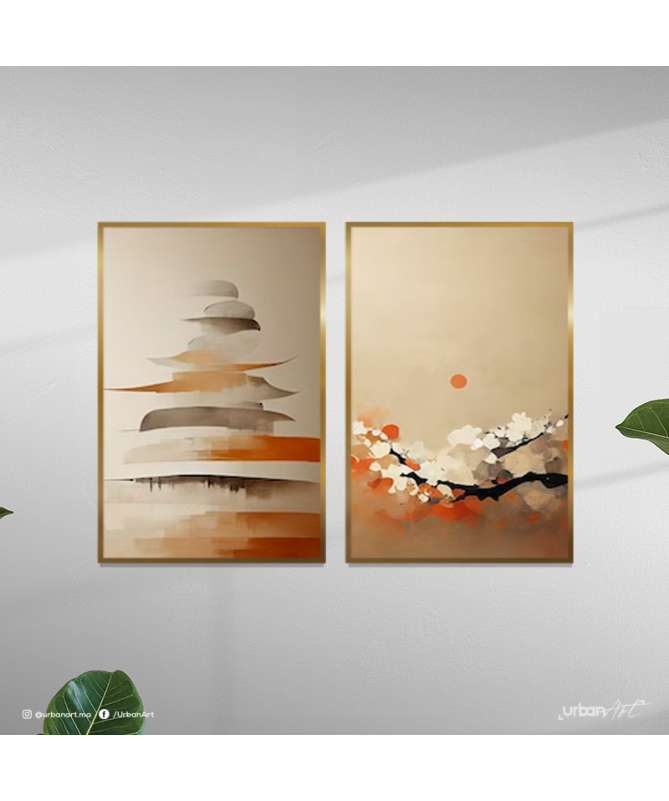 Tableau décoratif Art Japandi Wall Decor