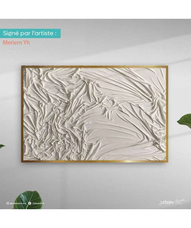 Tableau Drapé en tissu