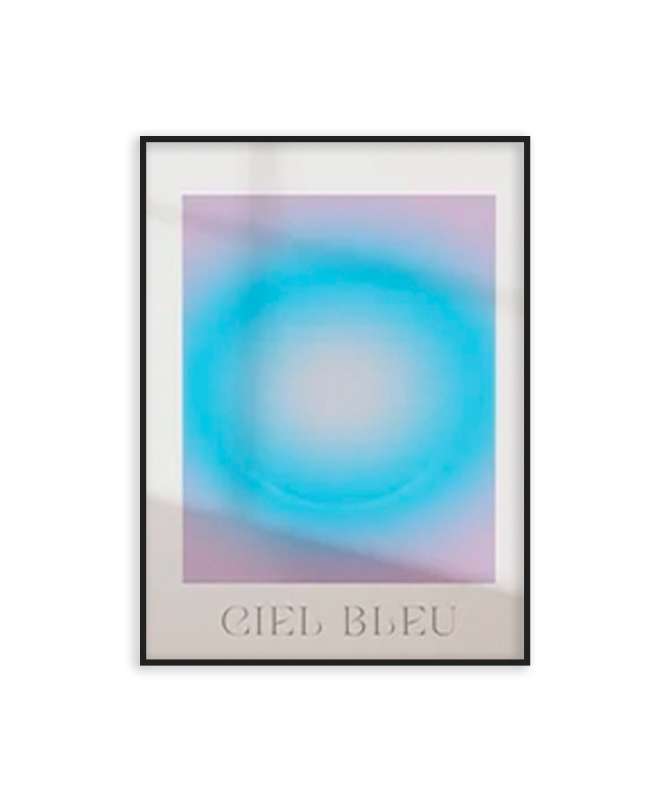 Poster Ciel Bleu