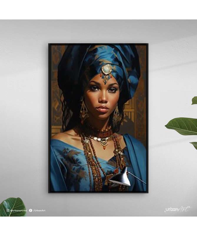 Tableau décoratif Femme d'origine africaine