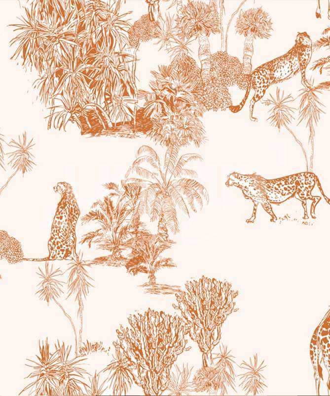 papier peint Safari Wildlife