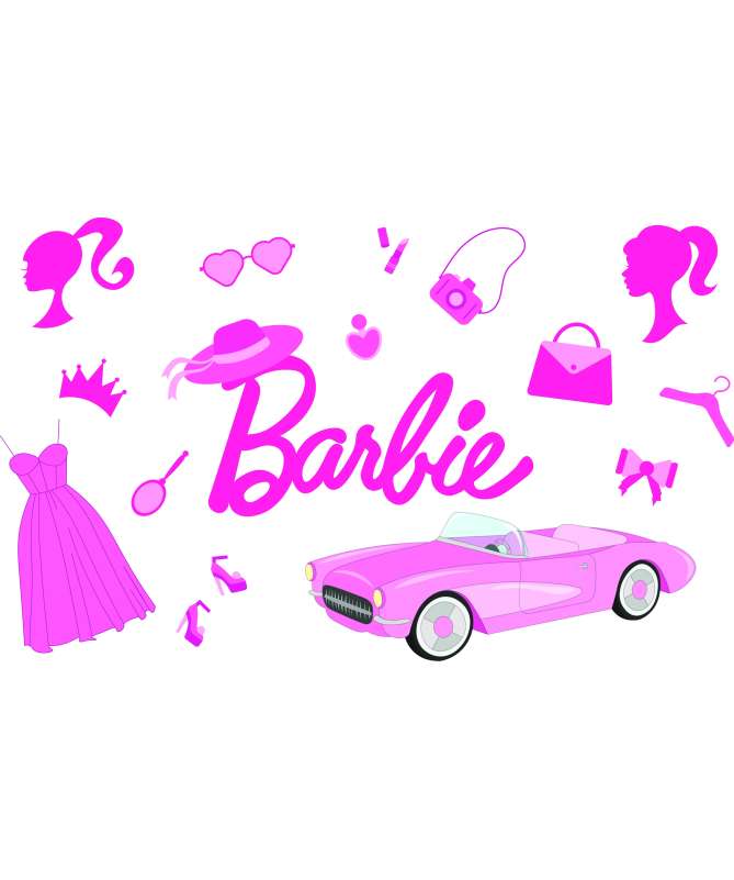 Papier Peint Enfant Barbie