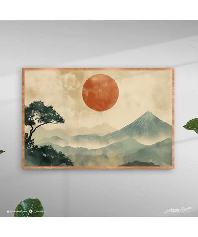 Tableau moderne Art japonais