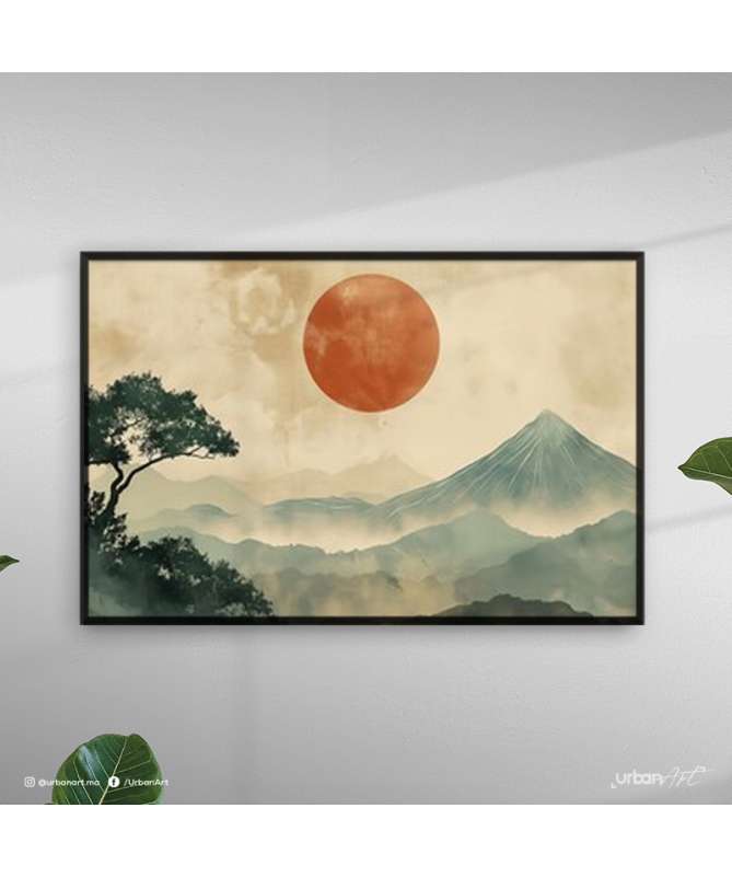 Tableau moderne Art japonais