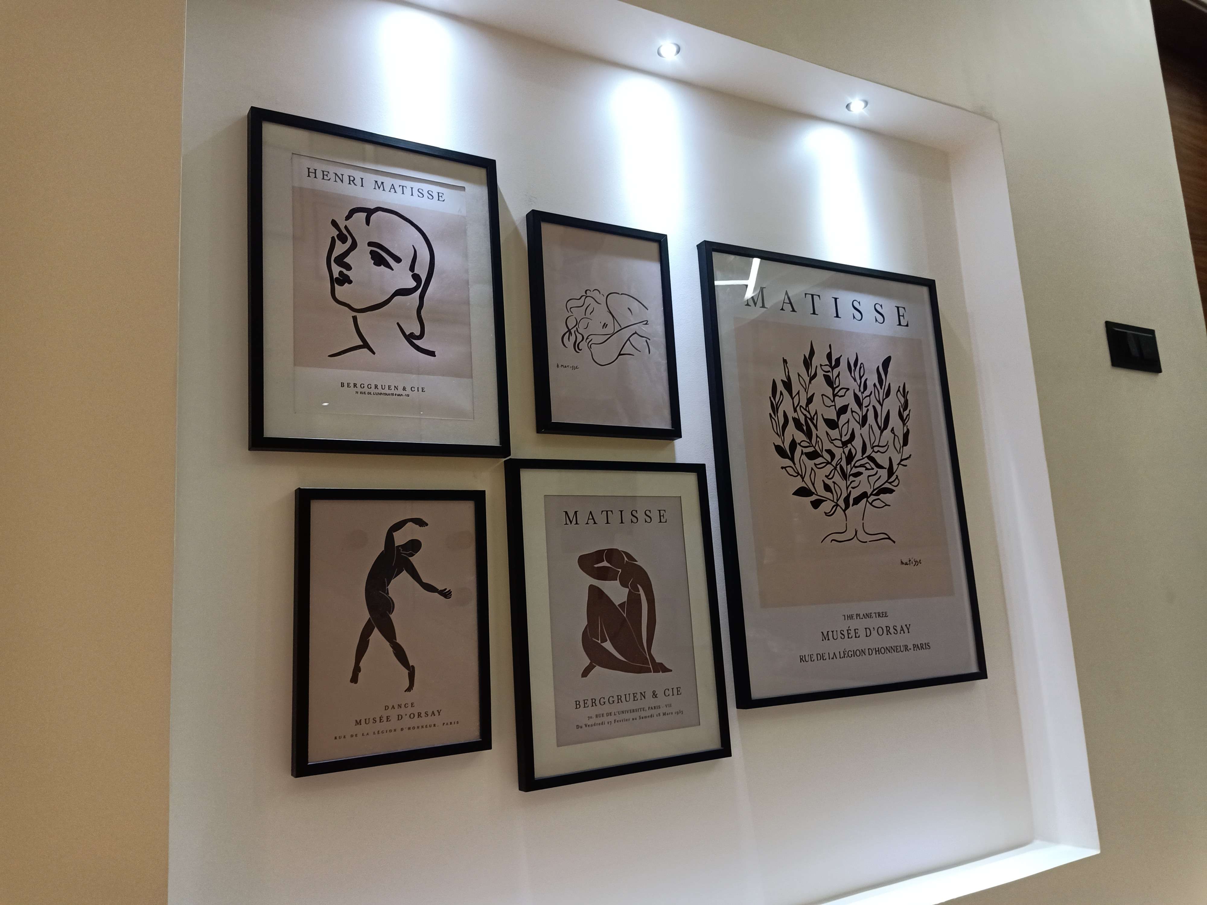 Photo from customer for Set Poster Matisse Exhibition Gallery Wall