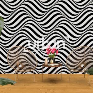 Papier peint waves