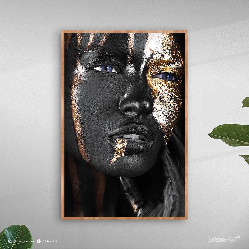 Tableau décoratif Gold Woman