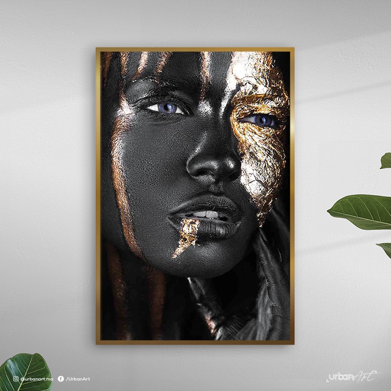 Tableau décoratif Gold Woman