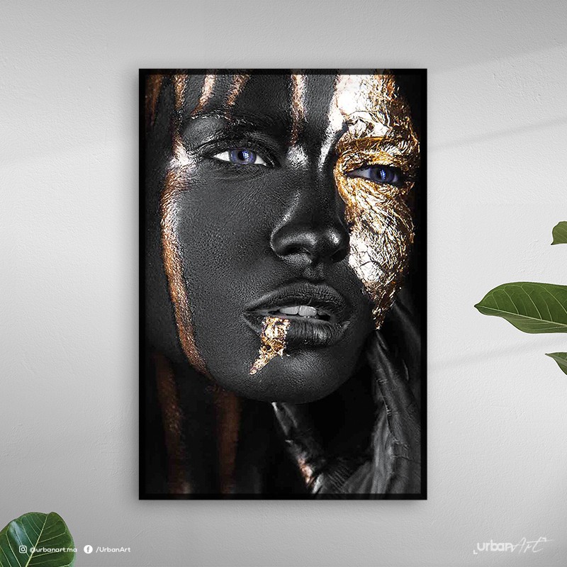 Tableau décoratif Gold Woman
