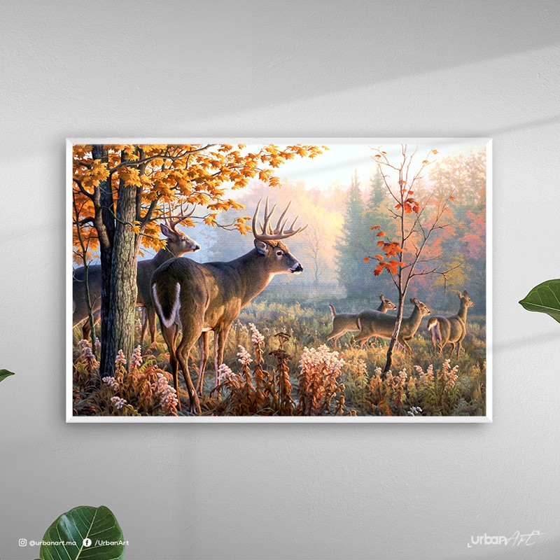 Tableau décoratif Le Cerf Majestueux