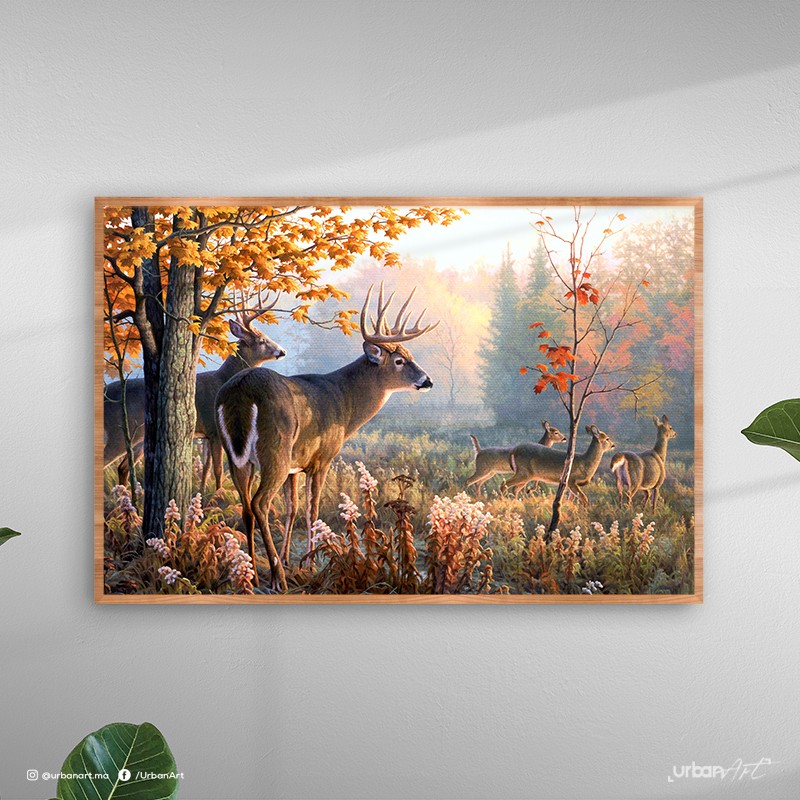 Tableau décoratif Le Cerf Majestueux