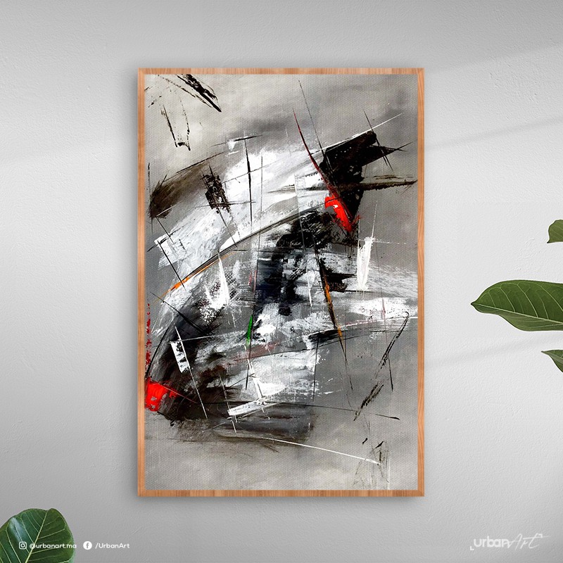 Tableau Abstrait mourice